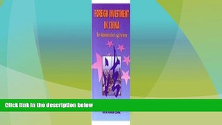 Big Deals  Foreign Investment in China: The Administrative Legal System  Best Seller Books Best