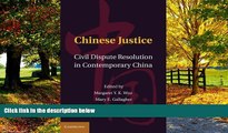 Big Deals  Chinese Justice: Civil Dispute Resolution in Contemporary China  Best Seller Books Most