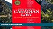 Big Deals  Your Guide to Canadian Law: 1,000 Answers to the Most Frequently Asked Questions  Best