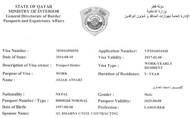 How to check Qatar visa online? Qatar visa status online