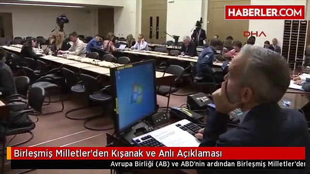 Birleşmiş Milletler'den Kışanak ve Anlı Açıklaması
