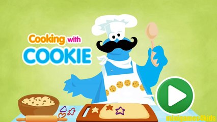 Sesame Street Chef Cookie Monsters Cooking Recipe Game