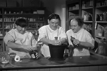 The Three Stooges - S 14 E 7 - All Gummed Up