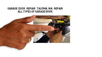 Garage Door Repair Tacoma WA