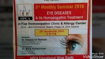 Hpca Educational Wing, Seminar on Eye Diseases and homoeopathy.