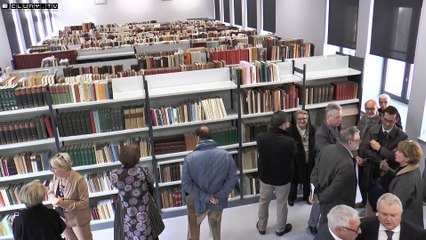 Inauguration de la bibliothèque Constable