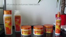 CANTU Shea Butter Products - REVIEW and Demo (Natural Hair)  P1