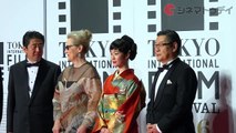 佐々木希、橋本愛など美人女優がドレス姿でレッドカーペットへ!　第29回東京国際映画祭 オープニングイベント