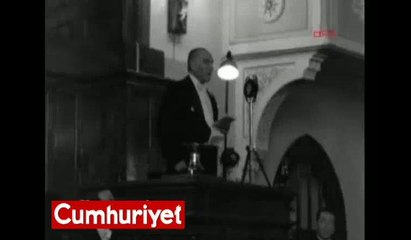 93 yıl önce bugün... Atatürk'ün sesinden Cumhuriyet