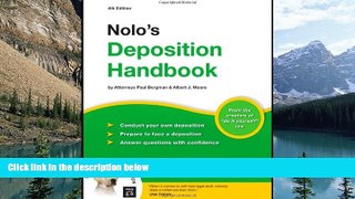 Books to Read  Nolo s Deposition Handbook  Best Seller Books Best Seller