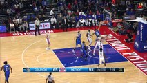 Aaron Gordon Big Putback Dunk Over Two Defenders!