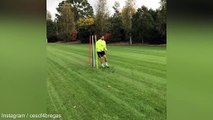 Cesc Fabregas posts video of himself showing off his football flair