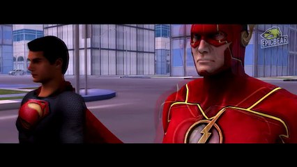 Marvel Vs DC Epic Battle Animation (Part 1)