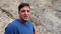 Erzurum Itfaiye, Dağda Mahsur Kalan Keçiyi Kurtardı