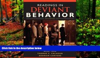 Big Deals  Readings in Deviant Behavior (6th Edition)  Best Seller Books Best Seller