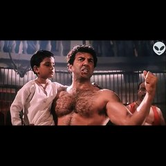 Sunyy Deol Full Gaali Dubbed In Ghatak. Must Watch..