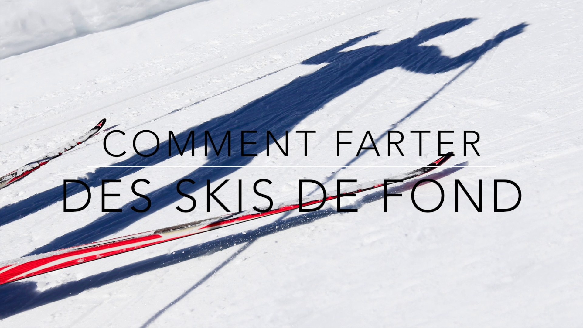 Comment Farter des Skis de Fond - Intro : Notions de fartage - Vidéo  Dailymotion