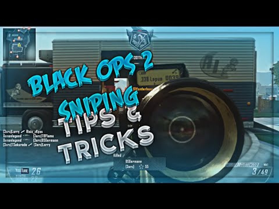 Black Ops 2 Sniping Practicing: Tips & Tricks