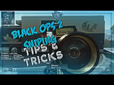 Black Ops 2 Sniping Practicing: Tips & Tricks