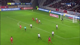 Lille VS PSG : 0-1 Edinson Cavani goal