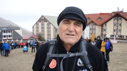 Erzurum Palandöken'e Cumhuriyet Tırmanışı