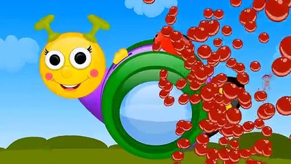 Children Learn Colors with Color Bubbles Baby Crawl, Preschool Learning & Teaching Videos