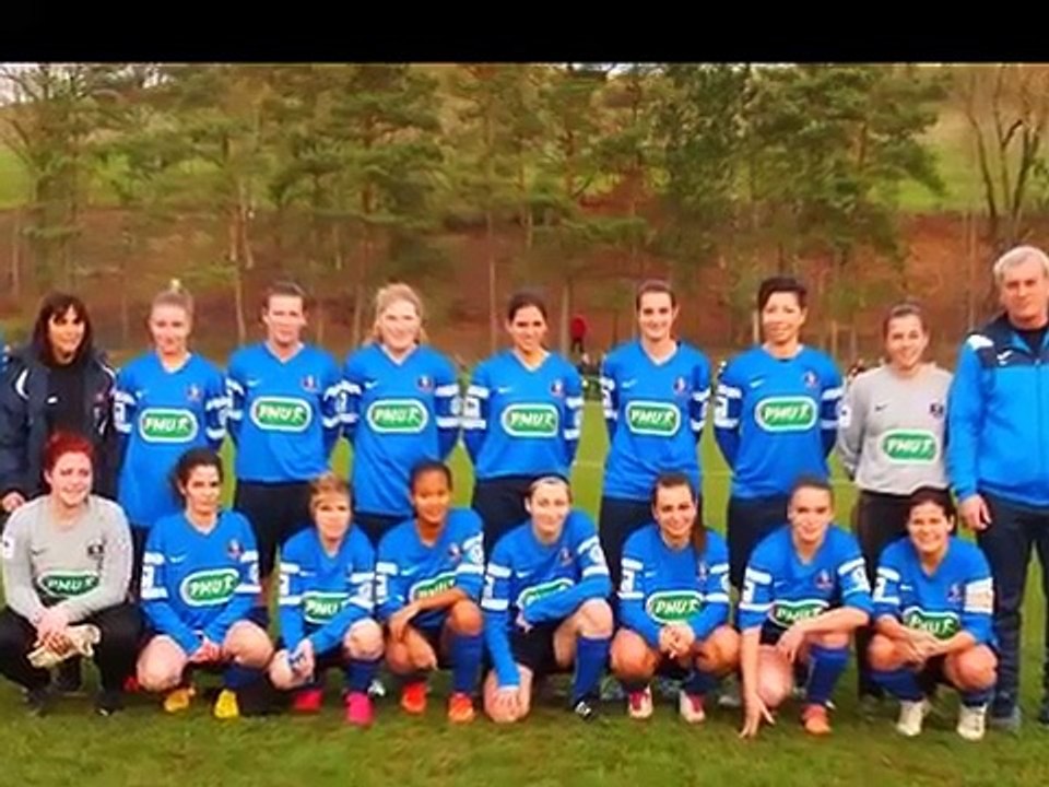 COUPE DE FRANCE FÉMININE, 1er Tour Fédéral dimanche 13 décembre 2015 - 14:30, CUSTINES MALL...