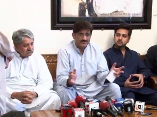 CM Sindh Syed Murad Ali Shah Activities at Hyderabad.. SOT
