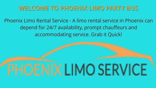 Phoenix limo party bus