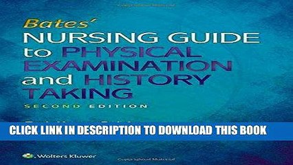 [PDF] Batesâ€™ Nursing Guide to Physical Examination and History Taking Popular Online