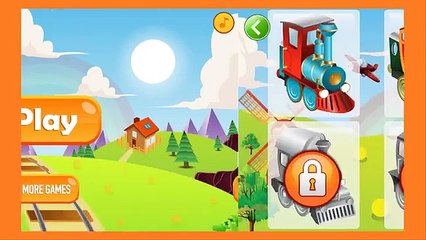 Kids ABC Letter Trains | Game Video | Children learning A to Z | For School Kids