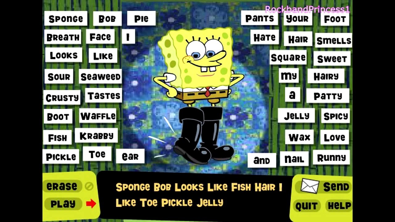 Play Spongebob Games Free Spongebob Squeaky Boots Game Spongebob Games