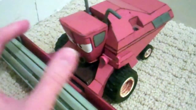 Large Frank Die Cast Toy Review Disney Store Mega Size Frank the Combine Diecast Pixar Cars
