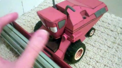 Large Frank Die Cast Toy Review Disney Store Mega Size Frank the Combine Diecast Pixar Cars