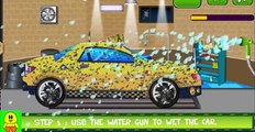 Little Taxi Wash - Cartoon about cars - Toddlers video - Karikatur über Autos