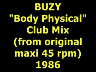 BUZY  "Body Physical"  Maxi 45 rpm