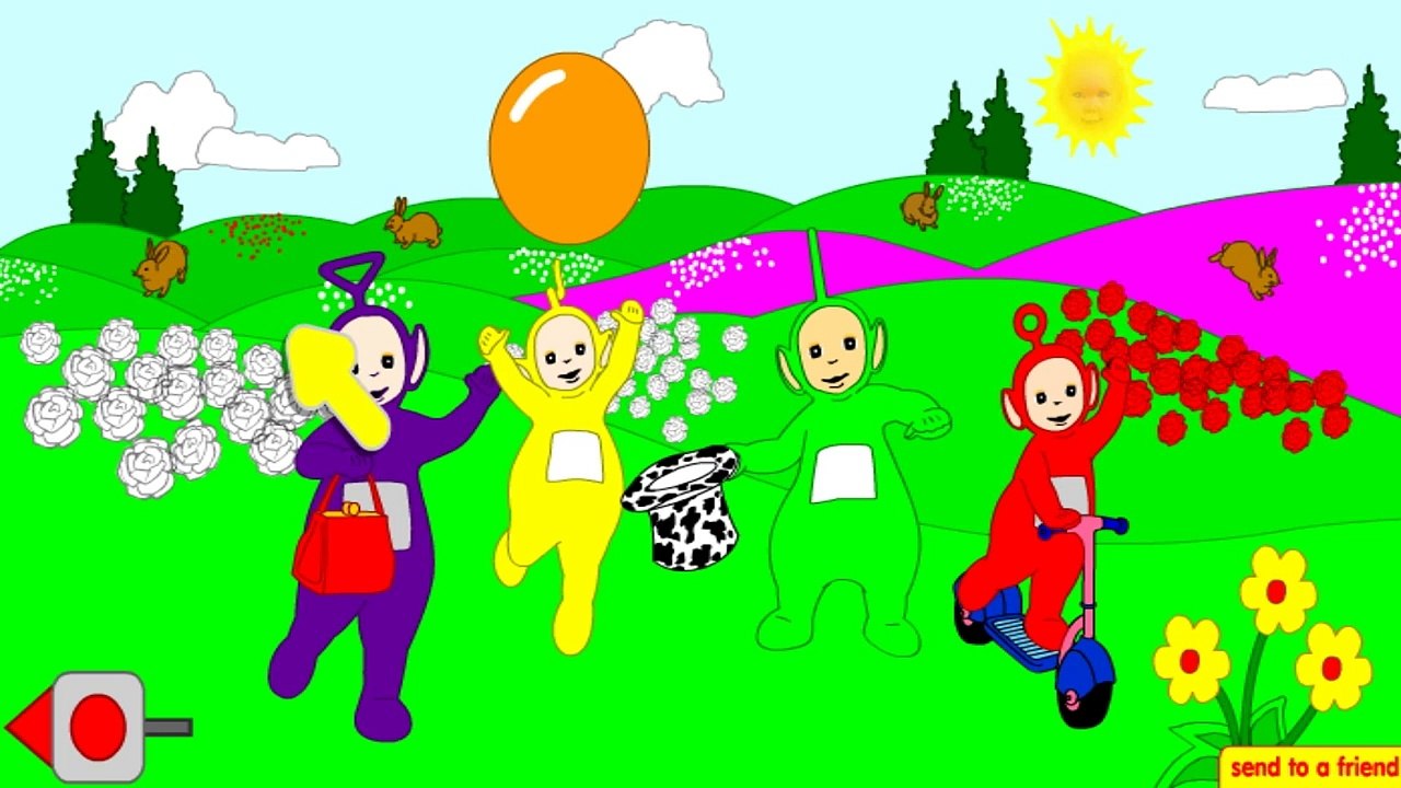 Teletubbie Landscape Game - teletubbies games for kids - teletubbies new games