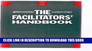 Best Seller The Facilitators  Handbook Free Read