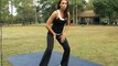 Inner Thighs Workout Exercises   Side Step Lunges for Inner Thigh Workouts