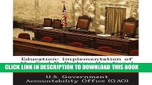 Ebook Education: Implementation of the Carl D. Perkins Vocational Education ACT: T-Hrd-89-8