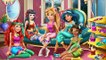 Disney Princess Games - Disney Princesses Pyjama Party – Rapunzel Ariel Snow White Jasmine Tiana