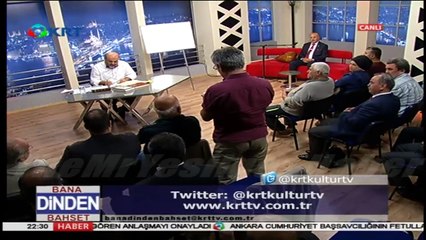 RECEP İHSAN ELİAÇIK İLE BANA DİNDEN BAHSET-14 EKİM 2016-ARAF SURESİ TEFSİRİ