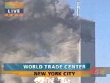 911 - 1st WTC tower collapse live - best angle