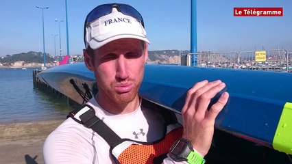 Crozon. Championnat de France Ocean Racing : Nicolas Lambert vainqueur en K1