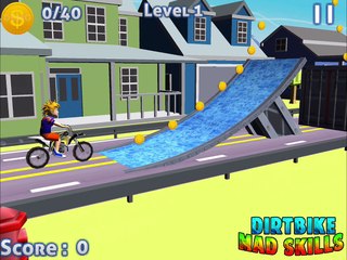DIRT BIKE MAD SKILLS - FREE 3D DIRT BIKE GAME