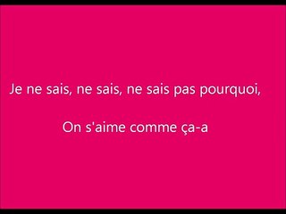 La Seine - Vanessa Paradis (Lyrics)