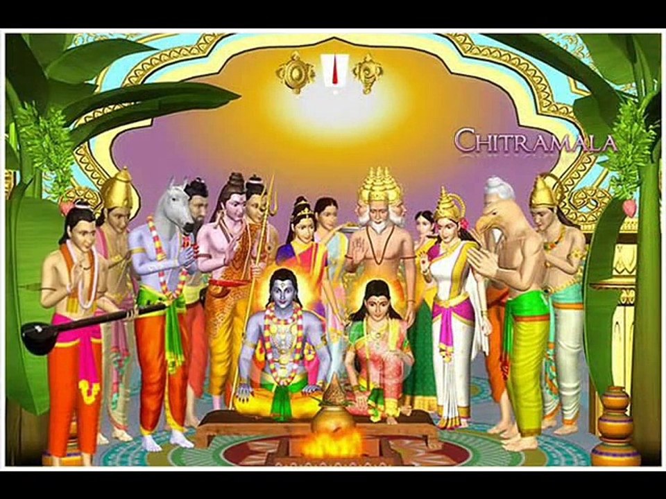 GOVINDA NAMALU ANIMATED PICTURES AND ORIGINAL PICTURES OF LORD SRI VENKATESWARA