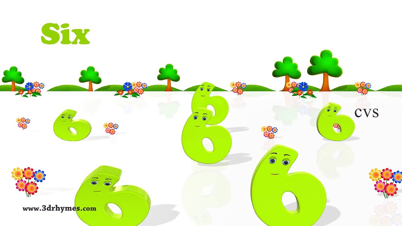 Learn Numbers Song 1 to 100 Counting - 3D Animation Numbers Rhymes for Children