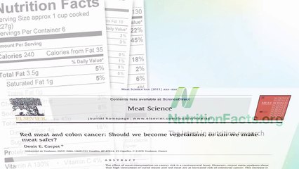 Meat Additives to Diminish Toxicity