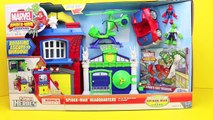 Play Doh Superhero Cars Spider-Man Headquarters Marvel Spiderman Adventures Lightning McQueen Batman